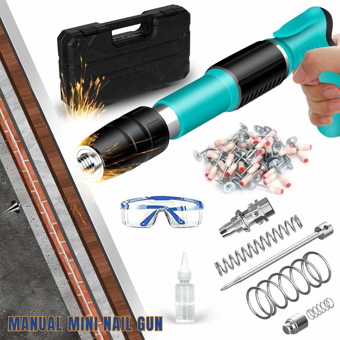 Handheld High-Pressure Nail Gun ( Imported Box Pack )