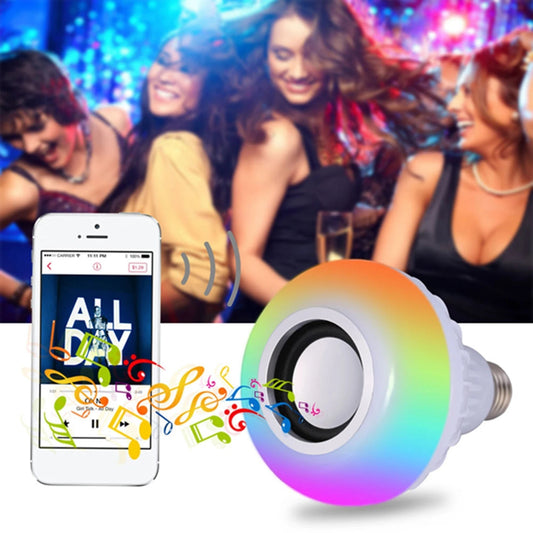 RGB Light Bulb With Bluetooth Speaker