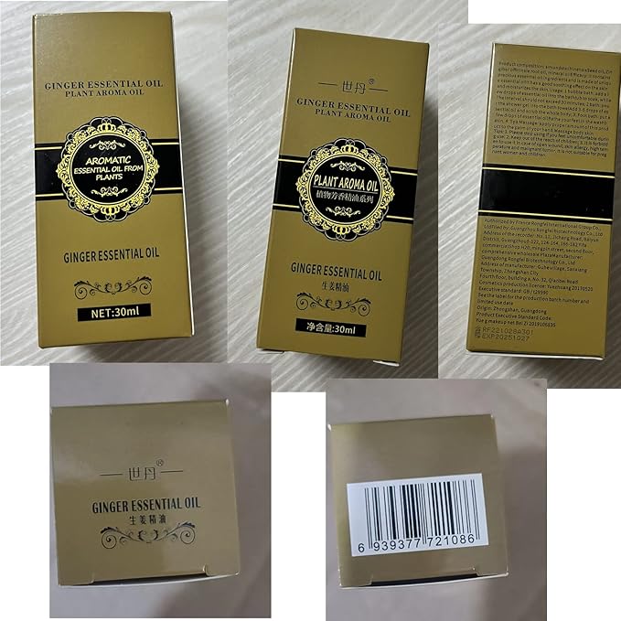 Natural Belly Drainage Ginger Oil