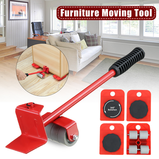 Furniture Transport Roller Set Removal Lifting & Moving Tool.